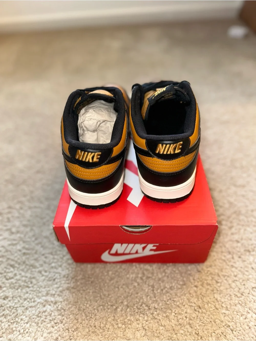Nike Dunk Low “Black Dessert Ochre”